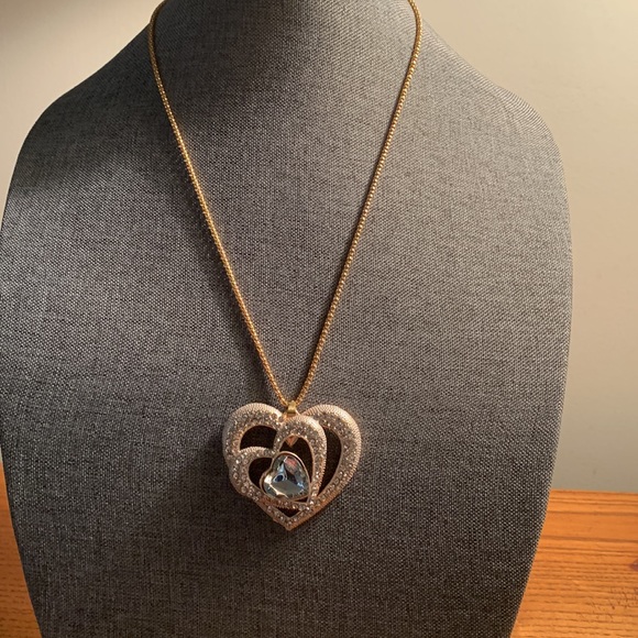 Betsey Johnson Heart Pendant Necklace - Picture 3 of 7